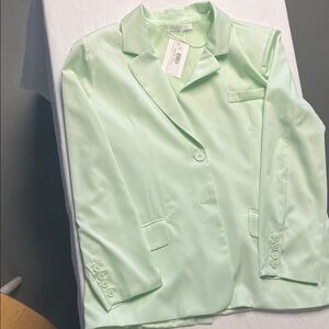 Chic Mint Green Women's Blazer